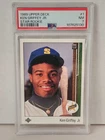 1989 Upper Deck #1 Ken Griffey Jr. Star Rookie Card * Graded PSA 7 NM * (II)