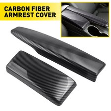 Armrest Cover Carbon Fiber look For Mercedes C-Class W204 C300 C63 AMG 2008-2014
