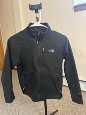 The North Face Apex Bionic Jacket M 10/12 Black Soft Shell Primaloft Full Zip