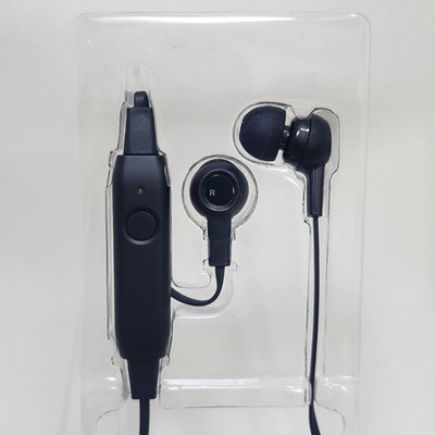 Elecom Bluetooth Wireless Earphones Mic LBT-HPC16 Black Bluetooth 5.0 Japan Used