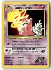 Sabrina's Slowbro 60/132 Unlimited - Gym Heroes - PTCG - LP on eBay