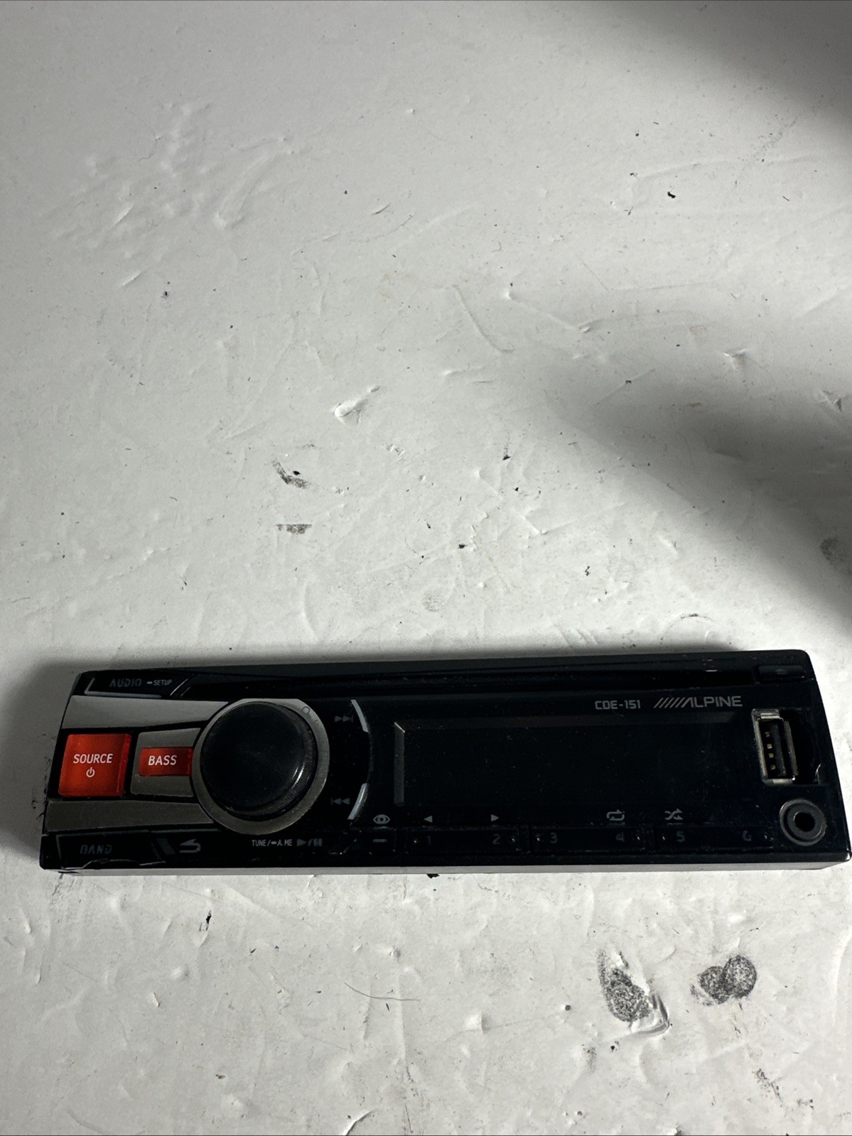 Am/fm Cd Player In Dash Usb Aux-in Unit (11)