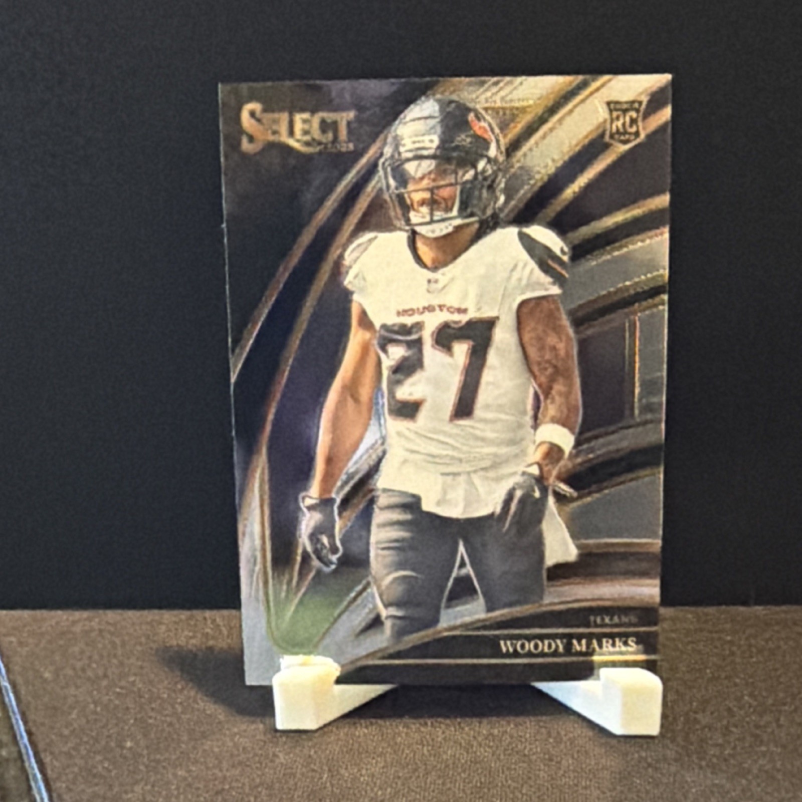 2025 Panini Select Football Woody Marks Texans Rookie Club Level #236