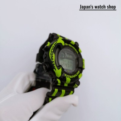 CASIO G-SHOCK GW-8200TPF-1JR MASTER OF G FROGMAN Black Men's Watch
