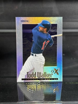 1997 Fleer EX 2000 TODD WALKER RC  Essential Credentials #d/299 Minnesota Twins