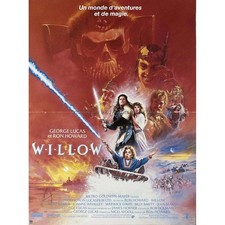 WILLOW Affiche de film  - 40x54 cm. - 1988 - Val Kilmer, Ron Howard