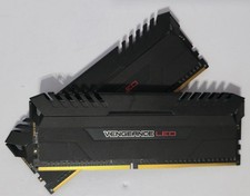 Corsair Vengeance LED RED 16GB 2x8GB DDR4 RAM 3200MHz CMU16GX4M2C3200C16R