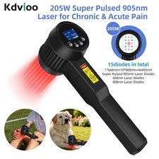 205W High Power Cold Laser 905nm 808nm 660nm Deep Tissue Repair Physiotherapy