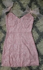 Brand New Windsor Large Light Pink Short Dress Prom Homecoming Formal Dress