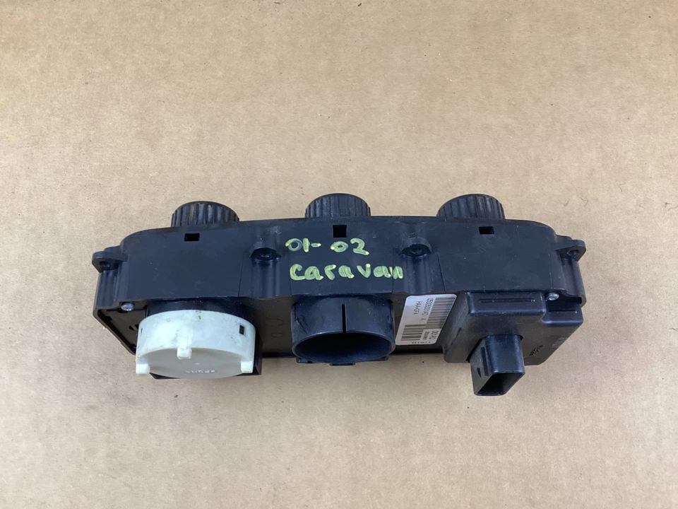 2001 - 2002 道奇 Caravan Hvac 空调温度气候控制单元 原始设备制造商 — 第 4/4 张图片