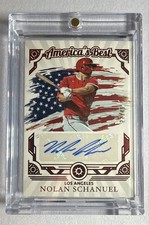 2025 Panini Boys of Summer - America's Best Signatures Nolan Schanuel, Nolan...