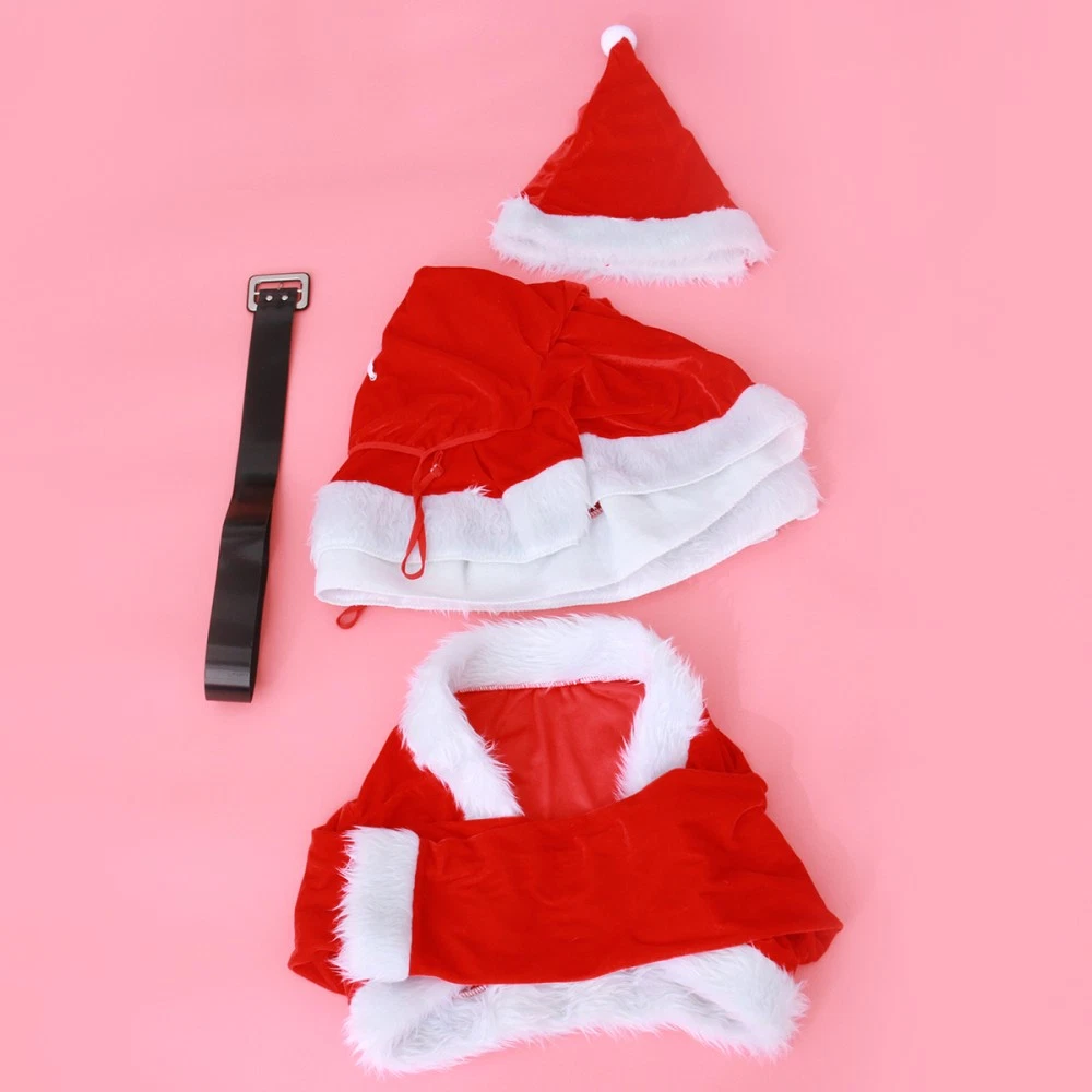 VETEMENTS Costumi Babbo Natale Cosplay Abbigliamento Abiti Natalizi per Donna