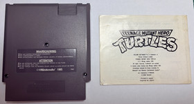 Nintendo NES - Teenage Mutant Hero Turtles EEC/FAH - Avec Notice FRA