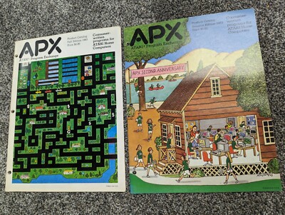 Atari Program Exchange APX Software Catalogs Magazines - Fall Edition 1983