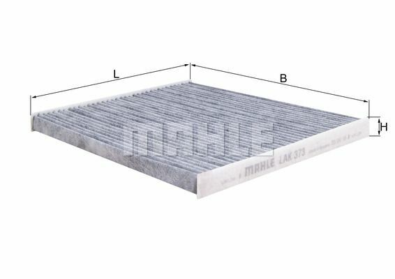 Mahle Innenraumfilter Aktivkohle FüR Fiat Grande,Punto,Qubo; Alfa Romeo Mito-image
