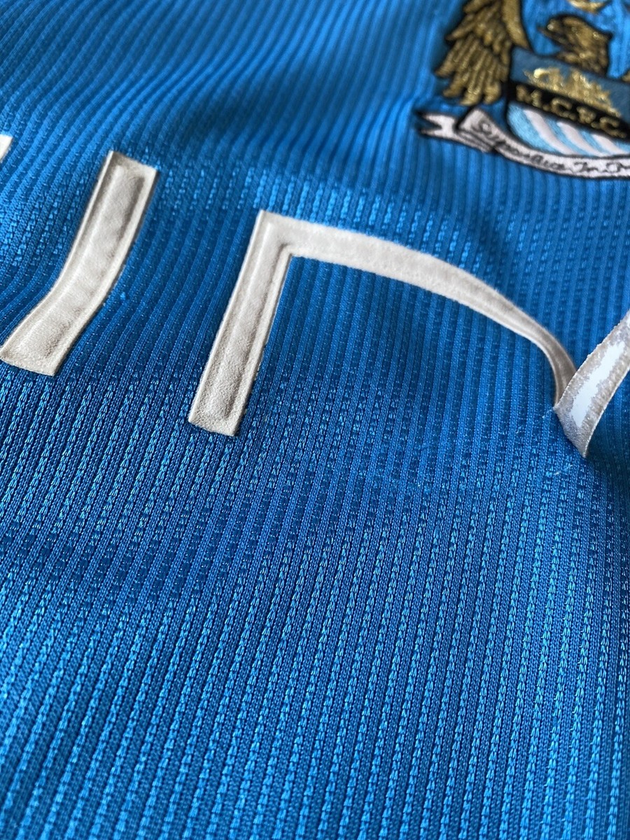 MANCHESTER CITY HOME FOOTBALL SHIRT 99-01 LE COQ SPORTIF EIDOS 46