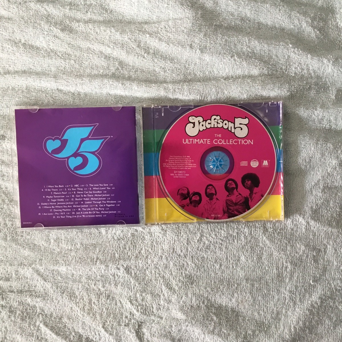 【日本盤/帯付き】　マイケルジャクソン 5CD ザ・ウルティメイト・コレクション 日本盤/帯付き】 マイケルジャクソン 5CD ザ・ウルティメイト