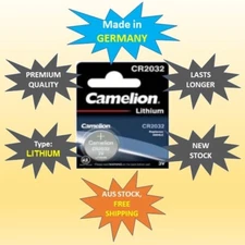 Camelion CR2032 Batteries Lithium 3V Coin Button Cell - NEW STOCK