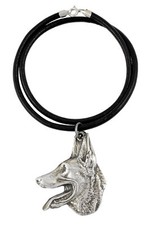 Azawakh I - Necklace With Dog, Silver-Plated Pendant For Dog Lovers, Unique