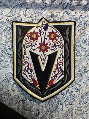 vegas golden knights patch Latin Heritage Edition In Purple