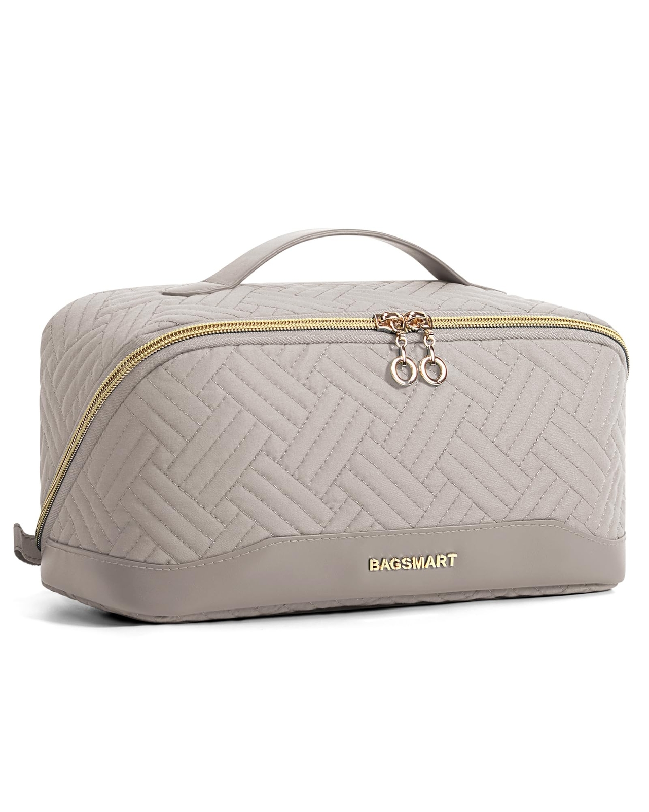 BAGSMART Waterproof Travel Cosmetic Makeup Bag for Women