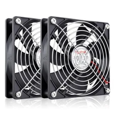 Wathai 120mm x 25mm 12V Computer Case Cooling Fan 12 Volt 2Pin High Performance