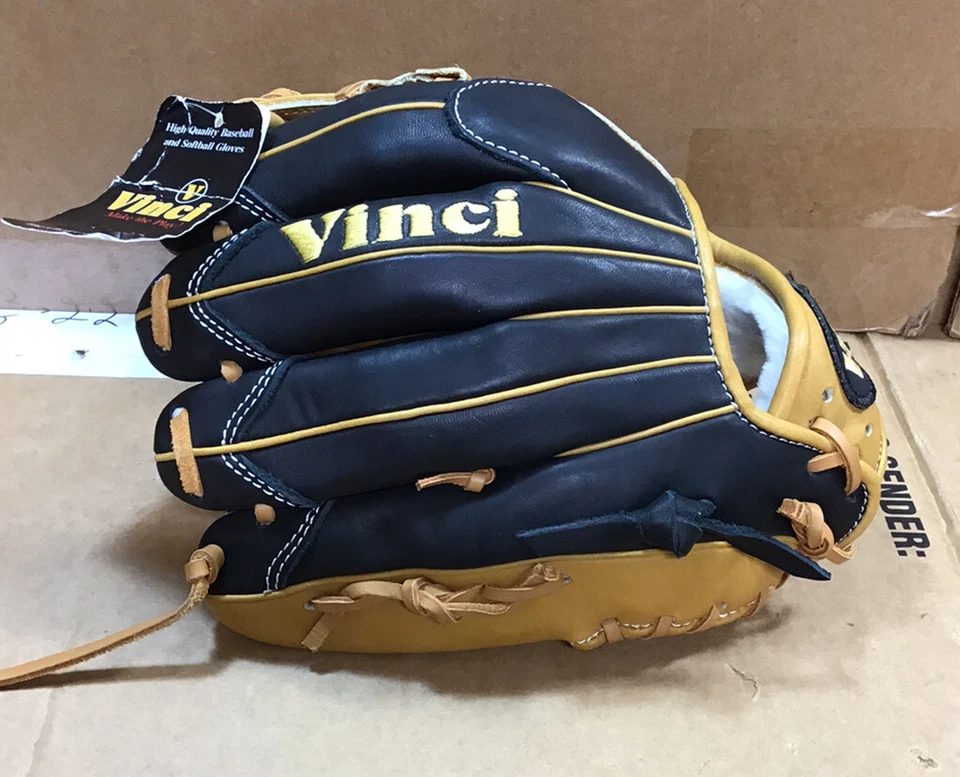 Guantes Vinci Personalizados Cuero CP 11.5 Pulgadas JV21 Mano Derecha Guante de Béisbol Tostado D23 Foto 3 de 4