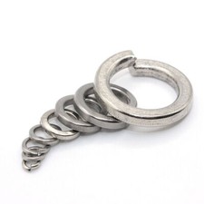 10mm SPRING WASHERS SQUARE LOCK WASHER A2 304 STAINLESS STEEL DIN 7980