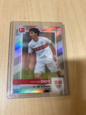 シュツットガルト 遠藤ENDO 2021 Topps Bundesliga Wataru Endo VfB Stuttgart #163 | eBay