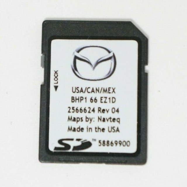 Sd card mazda