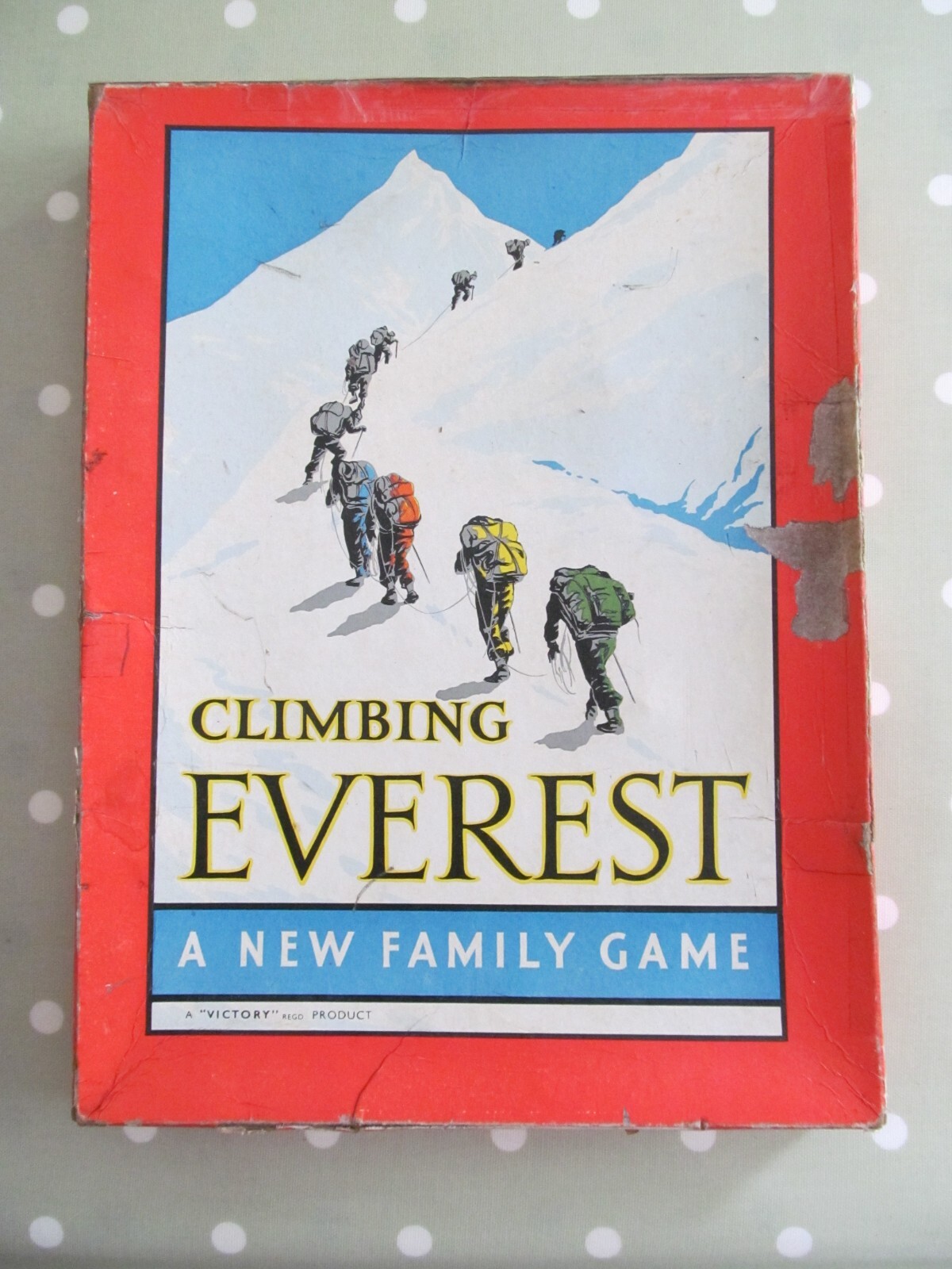 RARE VINTAGE CLIMBING EVEREST BOARD GAME BY VICTORY eBay