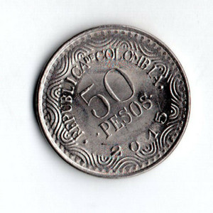 Colombia 2015, Spectacle Bear (Tremarctos Ornatus), 50 pesos