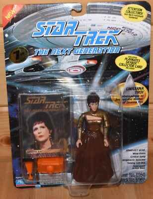 NEW! Lwaxana Troi Figure Star Trek - The Next Generation Playmates 1994 ...