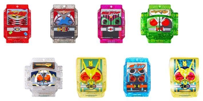 DX Legend Rider Gochizo Kira Clear Version 02 Complete set of 8