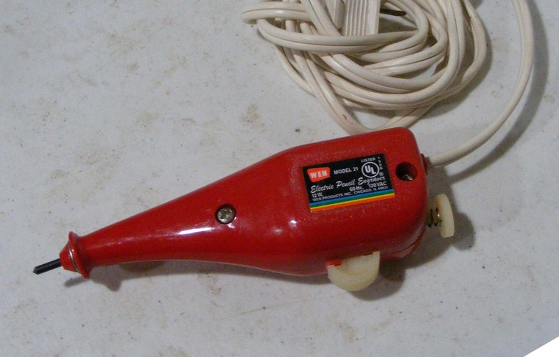 WEN 21 Electric Hand Engraver, carbide tip, excellent