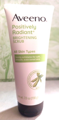 Aveeno Positively Radiant Brightening Exfoliating Daily Facial Scrub 7 oz