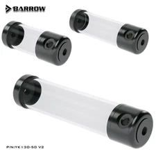 Barrow 130mm 180mm 230mm 280mm Acrylic Clear Tube Reservoir for Water Cooling