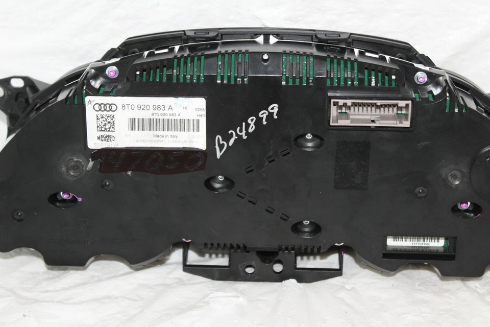 Cuadro de instrumentos velocímetro indicadores de tablero 2011 2012 Audi A5 82.950 millas Foto 4 de 4