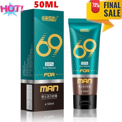 100% Natural Men's Private Care Cream 50ml Aumenta el tamaño Sin efectos secundarios - Imagen 4 de 15