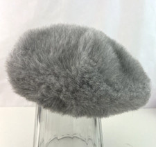 Vintage Woman's Faux Fur Beret Hat