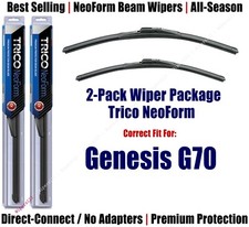 2pk Super-Premium NeoForm Wipers fit 2019+ Genesis G70 - 16260/180
