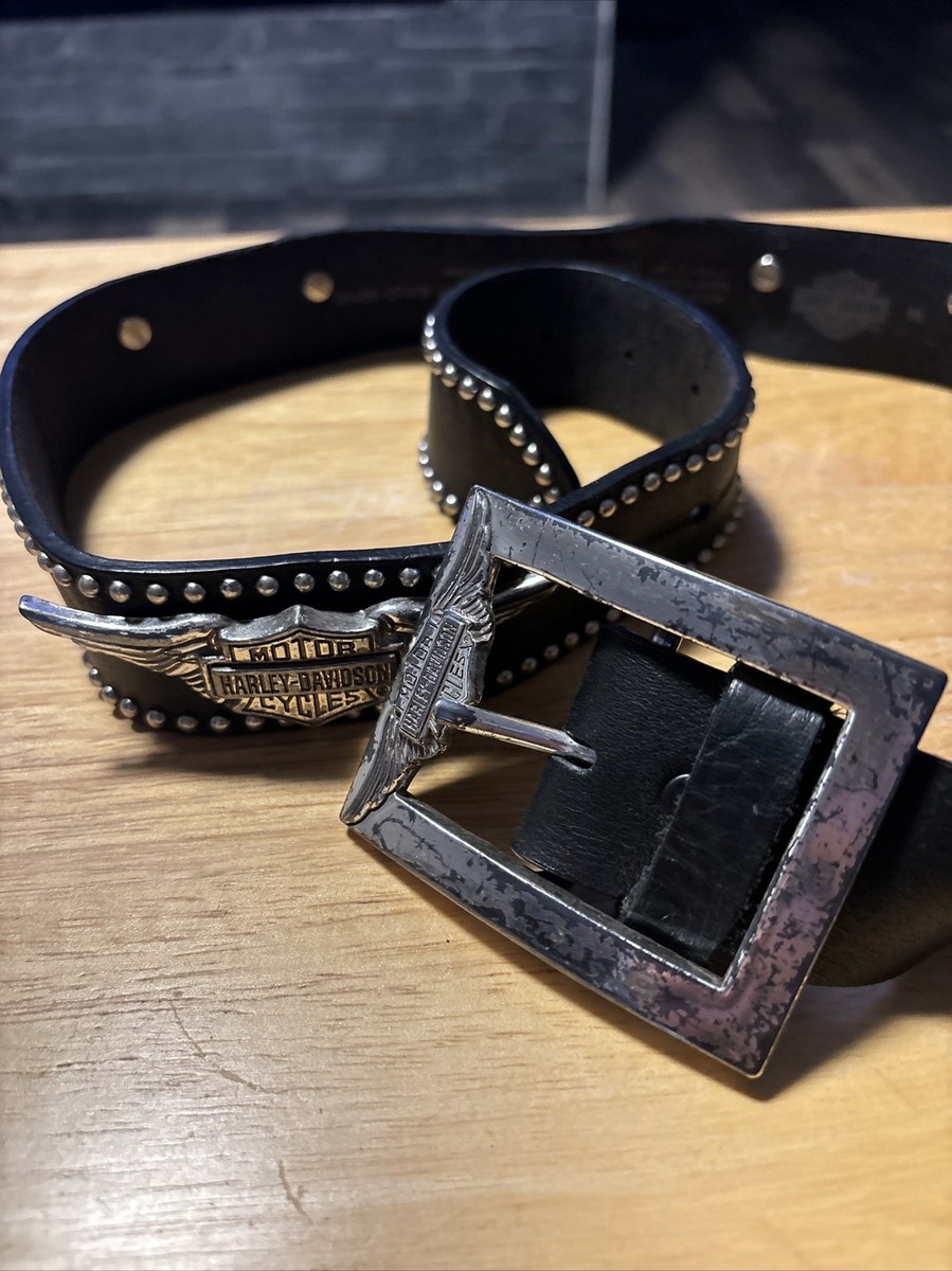 Harley Davidson Ladies Belt W/Bar & Sheld Design, Size  display picture 3