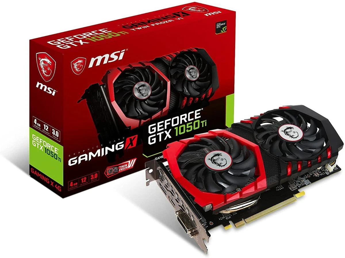 MSI NVIDIA GeForce GTX 1050 Ti Computer Graphics Cards for sale | eBay