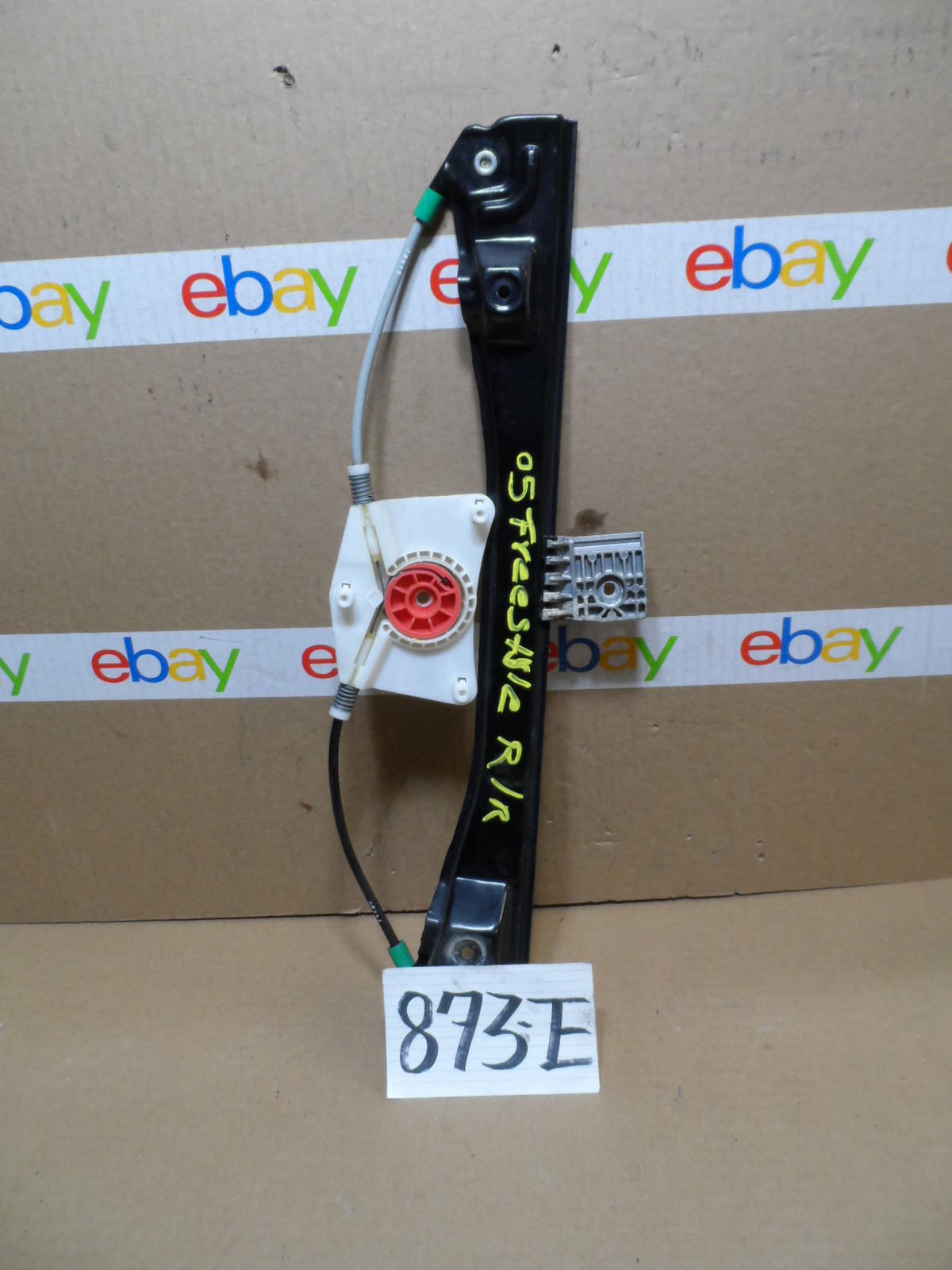 05 06 07 FORD FREESTYLE REAR PASSENGER Side Window Regulator W/NO Motor #873-E