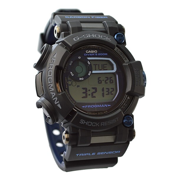 CASIO G-SHOCK GWF-D1000B-1JF Frogman Solar Atomic Men Watch Blue