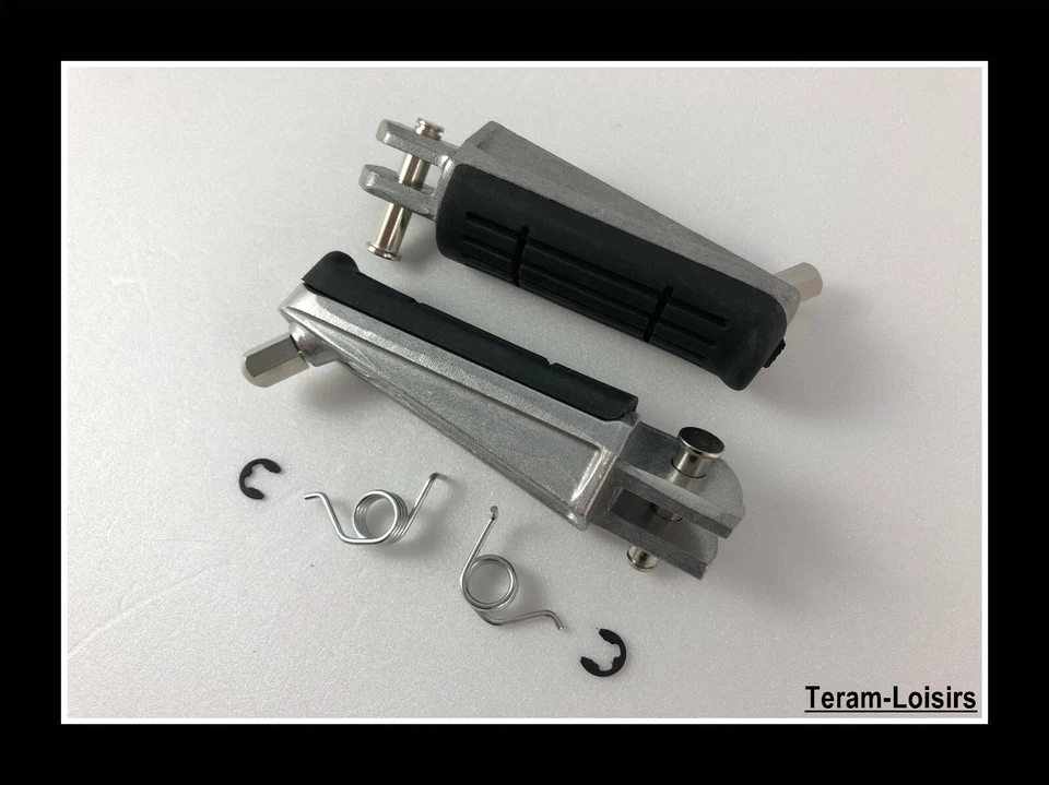 Cales Pieds Avant Pilote pour Yamaha XJR 1200 Toutes Années - NEUF - Photo 3/4