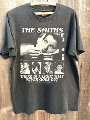 Morrissey The Smiths Shirt, Vintage The Smiths Charcoal Unisex Men Women S-5XL