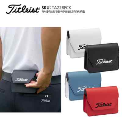 Titleist Premium Golf Range Finder Case Pouch TA22RFCK Korea | eBay