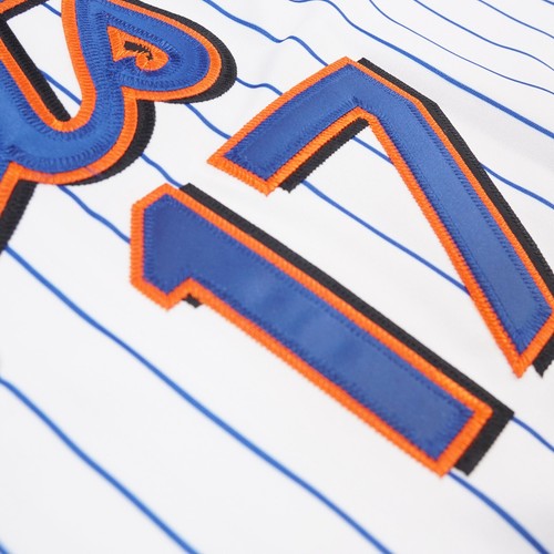 Keith Hernandez New York Mets 1986 World Series Men's Home White Jersey (S-3XL) - Picture 4 of 8