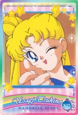 Sailor Moon World Carddass EX 3 Vintage Japan 2002 Card N 17 - Usagi
